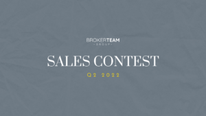 Read more about the article Recap of BrokerTeam Group’s First Sales Contest!